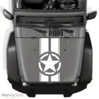 katonai csillag matrica