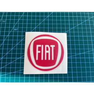 FIAT LOGO autósmatrica (piros, 8cm)