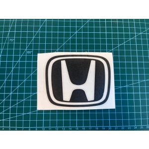 Honda logo autósmatrica (fekete, 10cm)