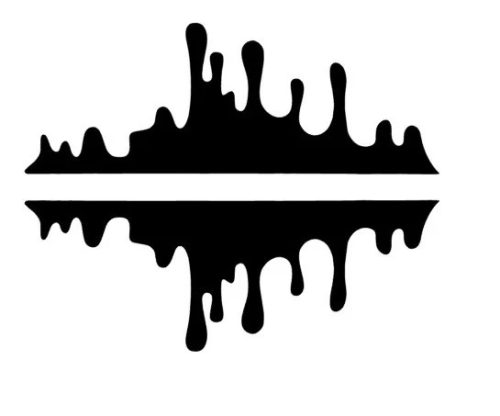 Vérző tuning matrica (2 db)