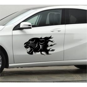 Párduc fej tuning matrica (30x50 cm)