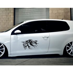 Támadó bika tuning matrica (30x54 cm)