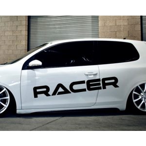 RACER felirat tuning matrica (30x122 cm)