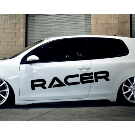 RACER felirat tuning matrica (30x122 cm)