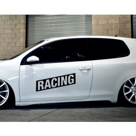 RACING felirat tuning matrica (30x62 cm)