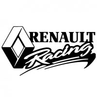 Renault autó matrica