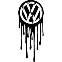 Volkswagen autó matrica
