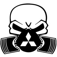 Mitsubishi Autó matrica