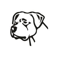 Argentin dog autó matrica