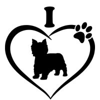 Westie autó matrica