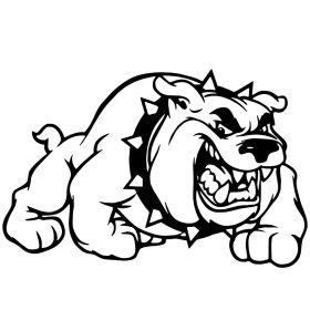 Angol bulldog matrica 5