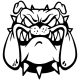 Angol bulldog matrica 6