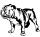 Angol bulldog matrica 8