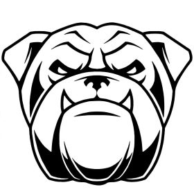 Angol bulldog matrica 9