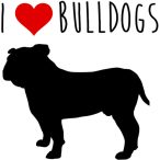 Bulldog matrica 21