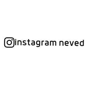 Egyedi instagram szélvédő matrica
