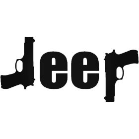 Jeep fegyver matrica