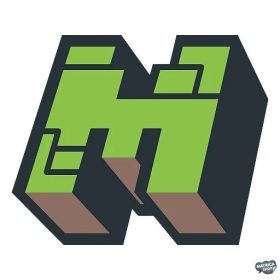 MINECRAFT logó matrica