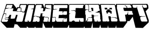 MINECRAFT  felirat matrica
