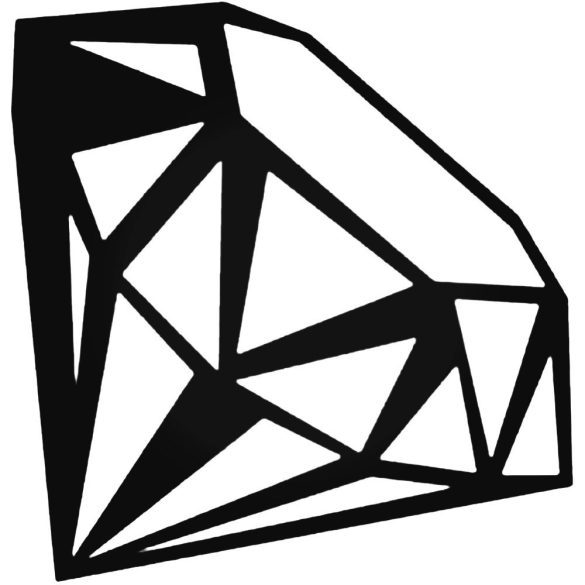 Gyémánt ékszer "1" Autómatrica