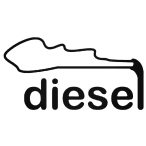Diesel - Szélvédő matrica