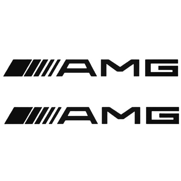 2 db Mercedes AMG felirat matrica