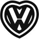 Volkswagen matrica Love