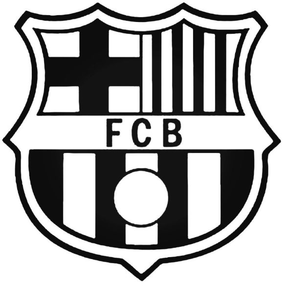 FC Barcelona logó matrica