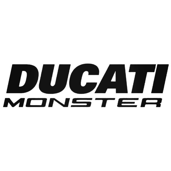 Ducati Monster - Szélvédő matrica