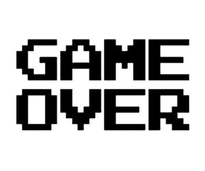 Game Over felirat Autómatrica