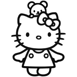 Hello Kitty matrica és a kisállat