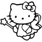 Hello Kitty matrica tündér