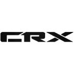 Honda CRX felirat matrica