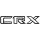 Honda CRX "1" matrica