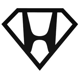 Honda matrica Superman logó