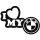 I Love My BMW matrica