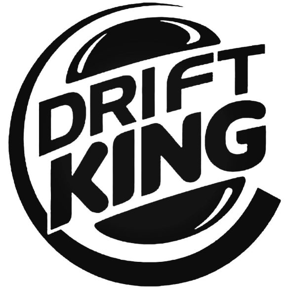 Drift King "1" - Szélvédő matrica