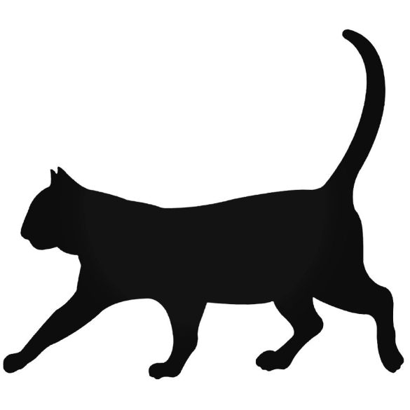 Sétáló macska matrica