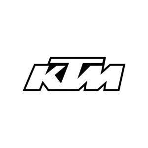 KTM felirat "1" matrica