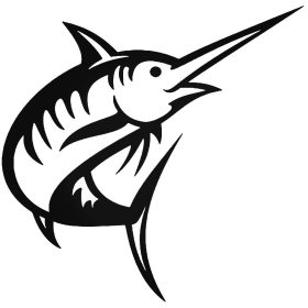 Nyársorrú hal 1 matrica