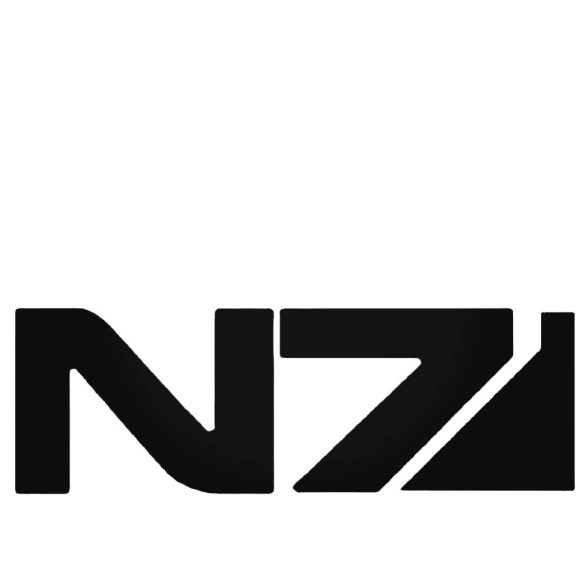 Mass Effect N7 Logó matrica