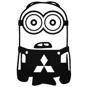 Minion Mitsubishi matrica