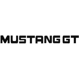 Ford Mustang GT matrica felirat