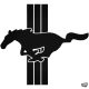 Mustang matrica csíkokkal