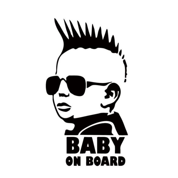 Baby on Board Punk autómatrica