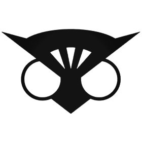 Éjjeli Bagoly "1" - Szélvédő matrica