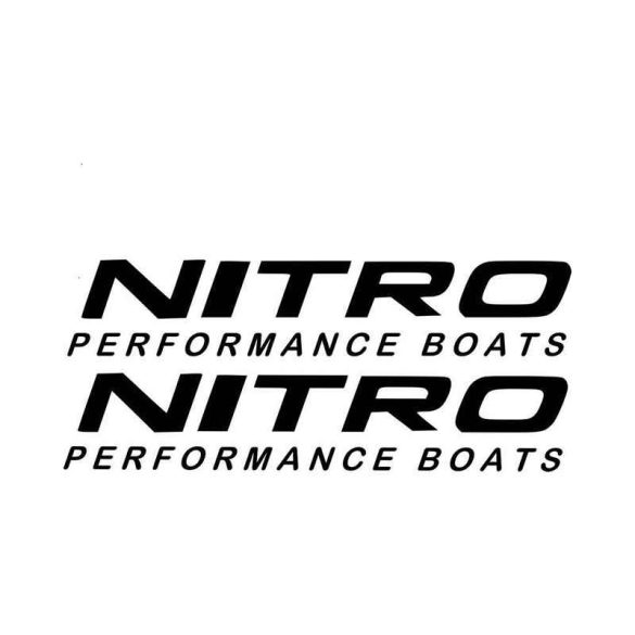 2x Nitro Performance - Szélvédő matrica