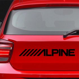 ALPINE Logó - Szélvédő matrica