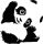 Cuki Panda integet matrica