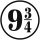 Harry Potter 9 és 3/4 vágány Autómatrica
